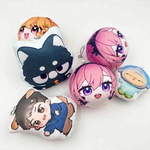Customizable Creative PP Cotton Filling Anime Plush Keychains Customized Manjuu Toys for Gift - Product Image 6