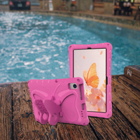 Étui pour tablette en EVA imperméable avec support et protection contre les chutes pour iPad Pro 11" 2024 et iPad Air6 11" 2024 Enfants