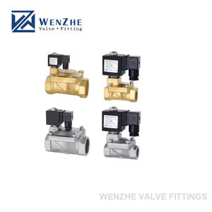 โซลินอยด์วาล์วน้ำ<span class=keywords><strong>2</strong></span>นิ้วสำหรับ24VDC 16bar DN50ทำจากสเตนเลสสตีลใช้งานโดยนักบิน - Product Image 4