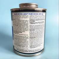 XQH183 Bostik 1LB Graisse/Pâte Anti-prise Pure Nickel NLGI 1/2 Argent, Protection haute température 1316C, Conforme aux normes