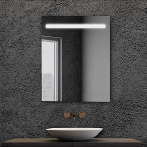 Miroir encastré 100X70 cm avec outil de tournage à bande rétroéclairée Produit - Product Image 3