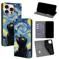 Étui de téléphone en cuir PU Lichicase à imprimé floral pour One Plus Ace6 Ace6 Ultra, design portefeuille avec béquille