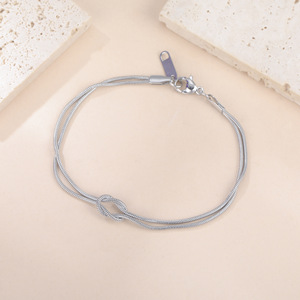 Women's Stainless Steel Natural Stone Best Friend Friendship Birthday Gift <strong>Bracelet</strong> for Colleagues <strong>Teachers</strong> Graduation - Product Image 4