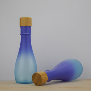 Nhà Máy Bán Hàng Trực Tiếp Cao Xuất hiện Mức Độ Mảnh khảnh Hình Bầu Dục 150Ml Màu Kép Mực Bao Bì Chai - Product Image 1