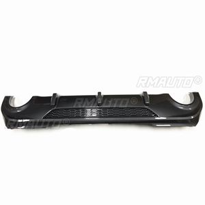 Rear Bumper <b>Diffuser</b> Lip <b>for</b> BMW 1 Series F40 2019-2023 M Sport M135i <b>Car</b> Carbon Fiber Look/Gloss Black Spoiler Plate Splitter - Product Image 3
