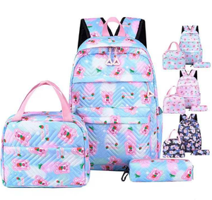3 in 1 Kids <strong>School</strong> Bag <strong>Backpack</strong> Set for Teenagers Girls <strong>Backpack</strong> <strong>School</strong> Bag Set Female <strong>School</strong> Supplies Set with Bag - Product Image 1