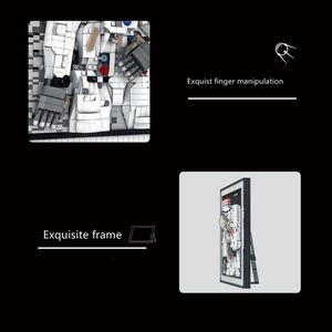 Mork 031005, jouet de construction sur le thème de l'astronaute, retour sur la Lune, modèle de jouet en plastique ABS, 2188 pièces, blocs de construction DIY pour la décoration de la maison - Product Image 3