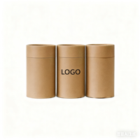 Emballage de tube de papier de carton imprimé par logo de boîte ronde de cylindre personnalisable pour le bidon cylindrique de cadeau ou de cosmétiques