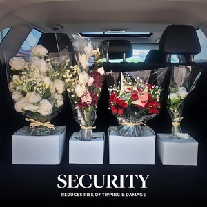 Boîte de livraison florale pliable rapide, boîtes pour fleurs et vases pour des arrangements floraux sécurisés pendant le transport, boîte de livraison florale - Product Image 6