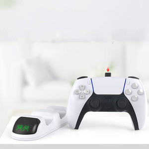 For P5 Controller Charging Station Dual P&S5 Joystick <b>Charger</b> Dock with LED Indicator Light for PlayS&tation 5 Game Controllers - Product Image 2