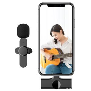 Professionale In Diretta Streaming Pocket Mini Collare Del Risvolto Tie-clip MICROFONO Senza Fili Lavalier Microfono per Iphone <span class=keywords><strong>Android</strong></span> - Product Image 3