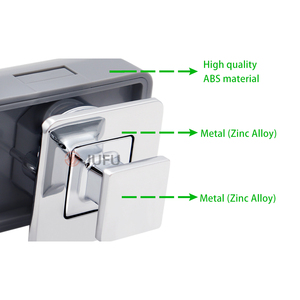 ZEXI Verrou à bouton carré en alliage de zinc pour armoire, loquet de <span class=keywords><strong>porte</strong></span> sans clé à bouton-poussoir pour <span class=keywords><strong>camping</strong></span>-<span class=keywords><strong>car</strong></span>, caravane, bateau - Product Image 3