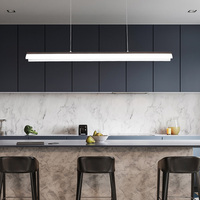 Plafonnier Led linéaire au design moderne, avec diffuseur intégré, pour l'intérieur, 60w, 1200mm, offre spéciale
