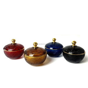 Bougeoir de luxe <span class=keywords><strong>en</strong></span> <span class=keywords><strong>verre</strong></span>, pot, lanterne, de couleur verte de tournesol, <span class=keywords><strong>en</strong></span> <span class=keywords><strong>verre</strong></span> - Product Image 1