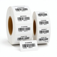 Étiquettes thermiques personnalisées en rouleau, autocollantes, pour prix, en papier, rectangulaires, pour rayonnages de supermarchés et commerces de détail