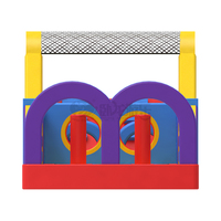 Parcours d'obstacles gonflable en PVC à usage commercial pour enfants, idéal pour la location événementielle