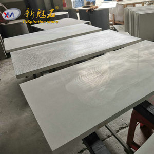 Nouvelles dalles de béton apparentes en matériaux de construction en pierre, 6 mm, absorption acoustique, panneau décoratif préfabriqué GRC pour intérieur et extérieur - Product Image 2