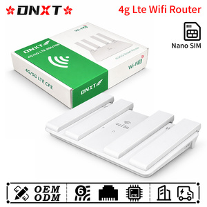 เราเตอร์ DNXT 4g lte wifi LTE Cat4 2.4GHz wifi 6 รองรับโหมด AP ช่องเสียบ Type-C ใส่ซิม 4g เสาอากาศแบบพับได้ 4g cpe สำหรับใช้ในสำนักงาน - Product Image 1
