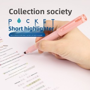 Surligneurs de poche Jiwu Society pour étudiants, marqueurs de couleur pour les devoirs, stylos pour journalisation, peinture, <span class=keywords><strong>manga</strong></span>, ensemble de marqueurs colorés à pointe souple pour agendas - Product Image 4