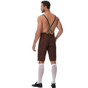 Vente flash : Costume d'Oktoberfest allemand pour <span class=keywords><strong>homme</strong></span>, combinaison COS, <span class=keywords><strong>tenue</strong></span> pour festival <span class=keywords><strong>de</strong></span> <span class=keywords><strong>la</strong></span> bière, Halloween - Product Image 2