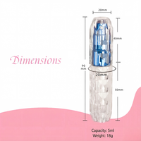 Flacon de parfum rechargeable 5 ml, atomiseur de voyage, remplissage direct, flacon pulvérisateur à fine brume en aluminium, logo personnalisé, couleur, emballage OEM/ODM
