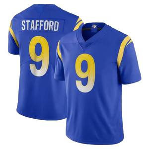 Camiseta de Fútbol Estilo Los Ángeles # 12 Puka Nacua # 8 # 9 Stafford # 17 Camisetas Deportivas de Manga Corta con Estampado Adams, Transpirables, al por Mayor - Product Image 2