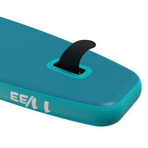 Nhà máy thiết kế miễn phí Drop Stitch PVC 33inch isup tùy chỉnh màu sắc & logo Inflatable đứng lên tàu chèo với sửa chữa Kit - Product Image 6