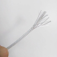 Fil chauffant flexible en fibre de verre tressé en spirale haute température, tension personnalisable pour éléments chauffants de fours industriels