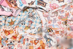 Macacões Infantis KERUI de Bambu para Meninos: Novos Designs com Estampas Fofas e Confortáveis para a Pele – Pijamas de Primavera para Crianças - Product Image 4