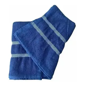 Serviettes de bain Leslie 100% coton, couleur unie, rectangulaires, pour usage domestique - Product Image 6