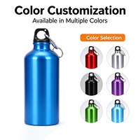 Bouteille d'eau en aluminium personnalisable 300-750 ml, canettes en aluminium pour boissons, pour le camping, les voyages, vaisselle écologique