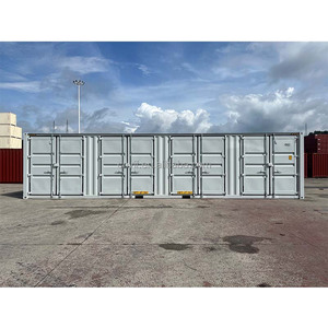 Conteneur maritime 40HQ à ouverture latérale multi-portes, 4 portes ouvrables pour la logistique et le stockage. - Product Image 1
