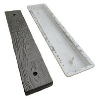 Moules pour carreaux de brique en ciment à motif de faux bois