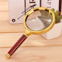 Plastic Handheld Magnifier Reading Magnifying Glass
