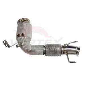 Tubo de Escape de Acero Inoxidable Vortex con Catalizador de Alto Flujo para BMW M235i MINI F66, Sistema de Afinación de Rendimiento - Product Image 5