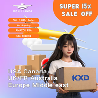 Expédition aérienne rapide de Chine, livraison porte-à-porte, vêtements de yoga vers les États-Unis, agent logistique transitaire