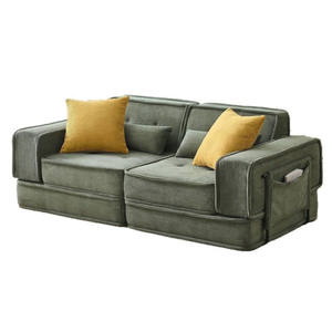 Amazonn Australia Modern Convertible Flat Packed Furniture Compressed Sofa <b>Bed</b> for Living Room Small CBM Easy Low Cost Shipping - Product Image 5