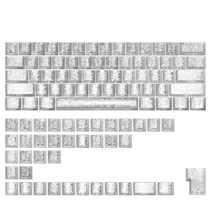 XVX Keycaps Série Foil Shine-Through Double-Shot Profil Cherry Kit de touches pour clavier personnalisé DIY Anglais 39/61/100/120 touches - Product Image 5