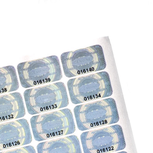 Chất Lượng Cao 3D <span class=keywords><strong>Holographic</strong></span> Pet An Ninh Nhãn Dán Nhãn Chống Giả Nhãn Hiệu Bảo Vệ Xác Thực Bao Bì Nhãn - Product Image 2