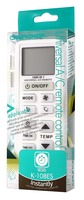 Télécommande universelle K-108ES pour climatisation, fabrication OEM/ODM sur mesure, vente en gros avec code roulant