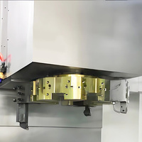 Torno CNC Vertical VT600 con Torreta Motorizada Controlada por GSK y Husillo de Frecuencia Variable