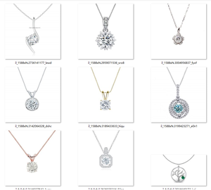 แหวนหมั้นชุบทองคำขาวประดับโมอิสซาไนต์สีเทา 3 กะรัต เครื่องประดับสำหรับผู้หญิง แหวนโมอิสซาไนต์ 14K - Product Image 5