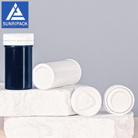 Tube d'emballage de comprimé effervescent en gros d'usine de 45g PP avec impression de transfert de chaleur de couvercle déshydratant de silice pour tube de vitamine C
