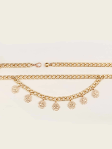 Luxe Sexy Vague Taille Chaîne Ceinture Soleil Charme Corps Bijoux pour <span class=keywords><strong>Plus</strong></span> La Taille - Product Image 5