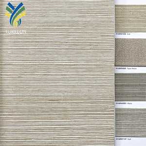 Papier peint mural imperméable moderne en liège naturel, soie, lin, sisal, toile de jute pour la décoration murale de la maison, de l'hôtel et de la chambre à coucher - Product Image 4