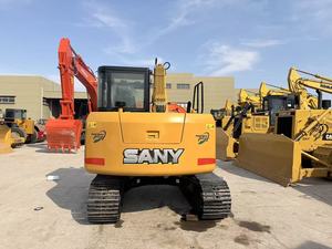 รถขุดขนาดเล็ก SANY SY75C PRO 7.5 ตัน มือสองคุณภาพสูง อะไหล่เครื่องยนต์และระบบไฮดรอลิกเดิมๆ สภาพการทำงานดี - Product Image 3