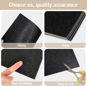 Cartulina de Purpurina Antidesprendimiento de 210x297mm 12x12" 50x70cm 250gsm 300gsm Papel Cartón con Brillantina para <span class=keywords><strong>Cricut</strong></span> Cameo - Product Image 3