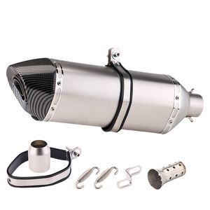 Motorcycle Modification Large Hexagonal Carbon Fiber Exhaust <b>Pipe</b> Suitable for Hurricane 302, NINJA400, and KAYUE 321 - Product Image 4