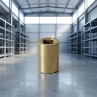 Clé à douille hexagonale anti-étincelle Oak Brand, entraînement 3/8, 21 mm, en bronze d'aluminium, certifiée CE/ISO9001, OEM pour applications pétrolières et aérospatiales