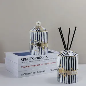 Matrimonio personalizzato hotel di natale candele decorative di soia cera di paraffina profumata etichetta privata di lusso per regalo aziendale di san valentino